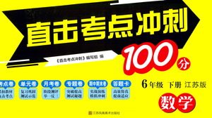 江苏凤凰美术出版社2021直击考点冲刺100分数学六年级下册江苏版答案