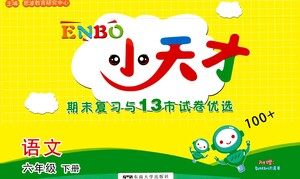 东南大学出版社2021年ENBO小天才期末复习与13市试卷优选语文六年级下册全国版答案 东南大学出版社2021年ENBO小天才期末复习与13市试卷优选语文六年级下册全国版答案