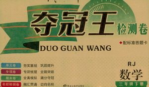 黑龙江美术出版社2021一线名师夺冠王检测卷数学三年级下册RJ人教版答案 黑龙江美术出版社2021一线名师夺冠王检测卷数学三年级下册RJ人教版答案
