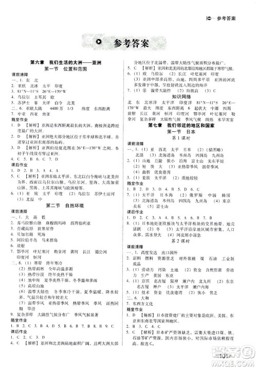 北方妇女儿童出版社2021胜券在握打好基础作业本七年级地理下册RJ人教版答案 北方妇女儿童出版社2021胜券在握打好基础作业本七年级地理下册RJ人教版答案