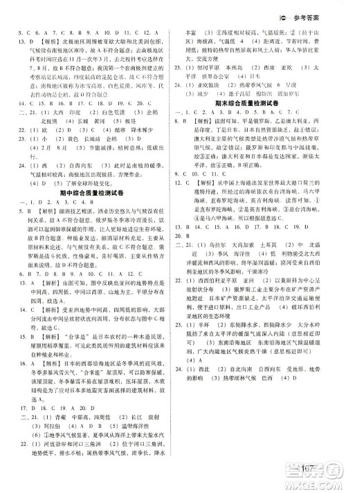 北方妇女儿童出版社2021胜券在握打好基础作业本七年级地理下册RJ人教版答案 北方妇女儿童出版社2021胜券在握打好基础作业本七年级地理下册RJ人教版答案