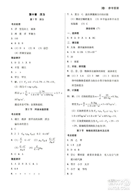 北方妇女儿童出版社2021胜券在握打好基础作业本八年级物理下册RJ人教版答案