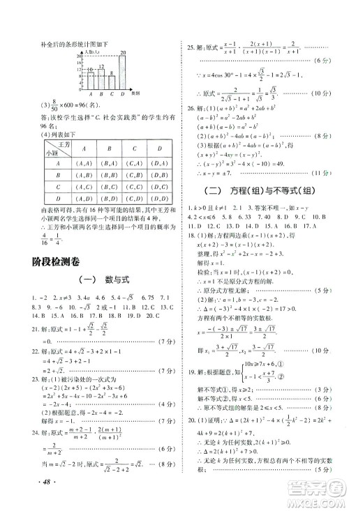 延边教育出版社2021本土攻略精准复习方案九年级数学下册人教版答案 延边教育出版社2021本土攻略精准复习方案九年级数学下册人教版答案
