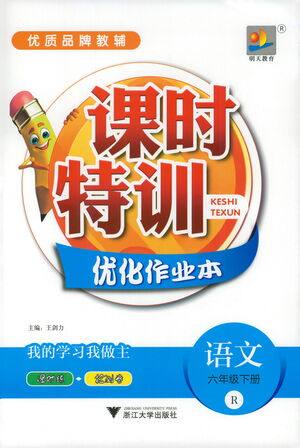 浙江大学出版社2021课时特训优化作业本六年级语文下册人教版答案