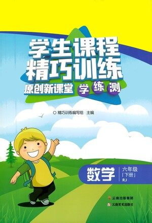 云南美术出版社2021学生课程精巧训练数学六年级下册RJ人教版答案