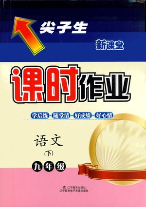 辽宁教育出版社2021尖子生课时作业九年级语文下册人教版答案