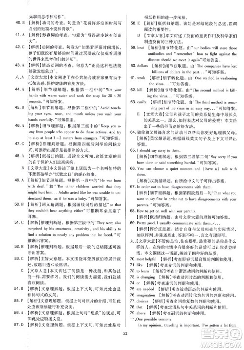 山西教育出版社2021金点名卷山西省中考训练卷英语人教版答案 山西教育出版社2021金点名卷山西省中考训练卷英语人教版答案