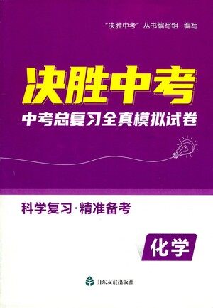 山东友谊出版社2021决胜中考中考总复习全真模拟试卷九年级化学下册答案