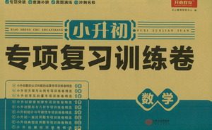 江西人民出版社2021小升初专项复习训练卷数学参考答案