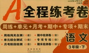 长春出版社2021A+全程练考卷三年级语文下册人教版答案 长春出版社2021A+全程练考卷三年级语文下册人教版答案