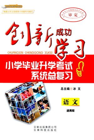 云南科技出版社2021创新成功学习小学毕业升学考试系统总复习语文通用版参考答案