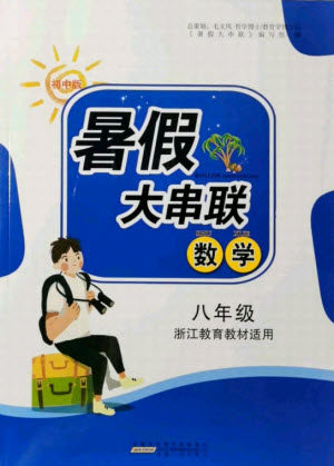 安徽人民出版社2021初中版暑假大串联数学八年级浙江教育教材适用答案