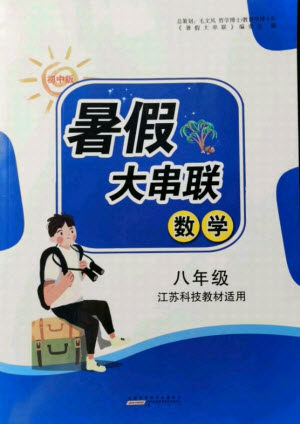 安徽人民出版社2021初中版暑假大串联数学八年级江苏科技教材适用答案 安徽人民出版社2021初中版暑假大串联数学八年级江苏科技教材适用答案