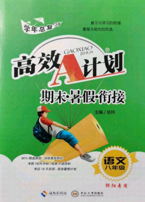 海南出版社2021高效A计划期末暑假衔接语文八年级邵阳专版答案
