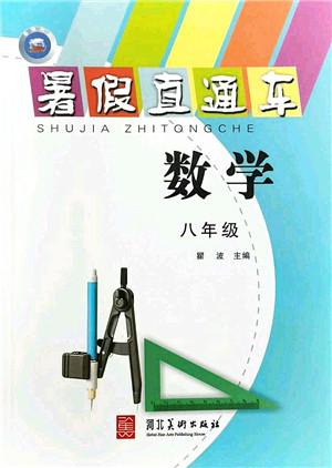 河北美术出版社2021暑假直通车八年级数学答案 河北美术出版社2021暑假直通车八年级数学答案