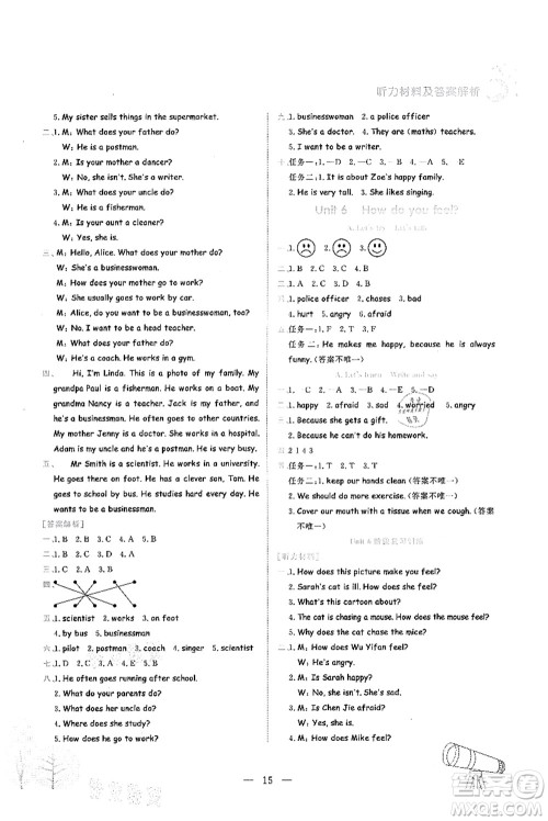 龙门书局2021黄冈小状元作业本六年级英语上册RP人教PEP版答案 龙门书局2021黄冈小状元作业本六年级英语上册RP人教PEP版答案