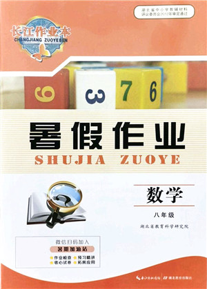 湖北教育出版社2021长江作业本暑假作业八年级数学通用版答案