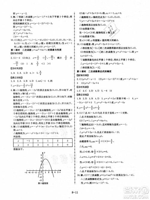 合肥工业大学出版社2021假期冲浪八年级数学沪科版答案