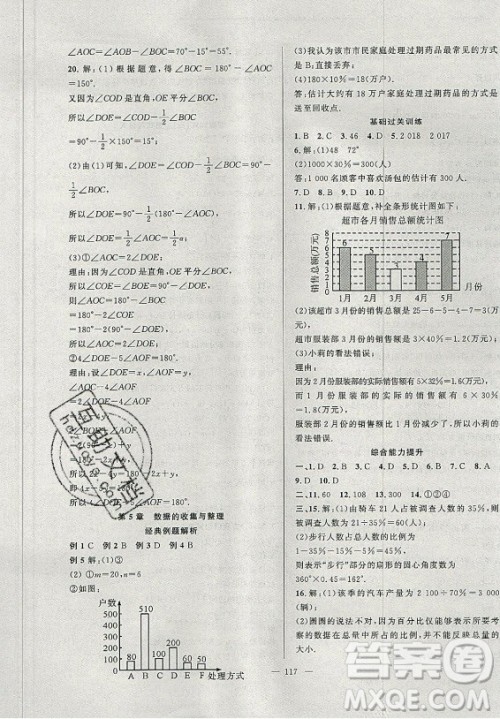 安徽大学出版社2021假期总动员暑假必刷题数学七年级沪科版答案 安徽大学出版社2021假期总动员暑假必刷题数学七年级沪科版答案