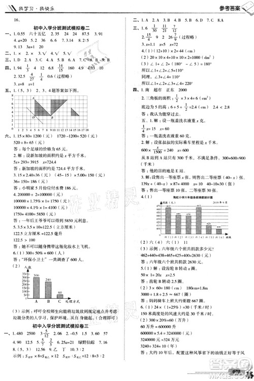 四川大学出版社2021升入重点校总复习数学答案