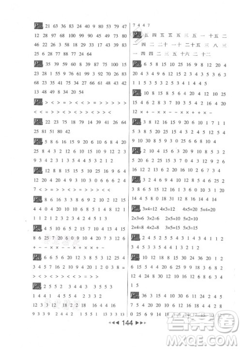 河北少年儿童出版社2021小学数学计算高手二年级上册RJ人教版答案 河北少年儿童出版社2021小学数学计算高手二年级上册RJ人教版答案