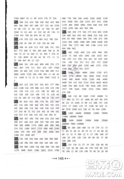 河北少年儿童出版社2021小学数学计算高手四年级上册北师大版答案
