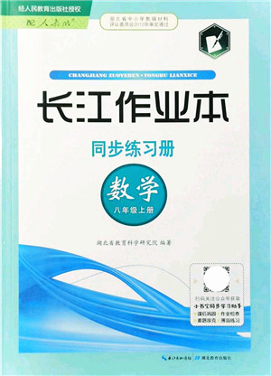 湖北教育出版社2021长江作业本同步练习册八年级数学上册人教版答案