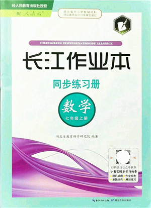 湖北教育出版社2021长江作业本同步练习册七年级数学上册人教版答案