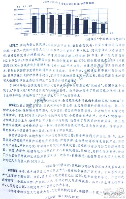 2022届广西名校大联考一高三语文试卷及答案 2022届广西名校大联考一高三语文试卷及答案