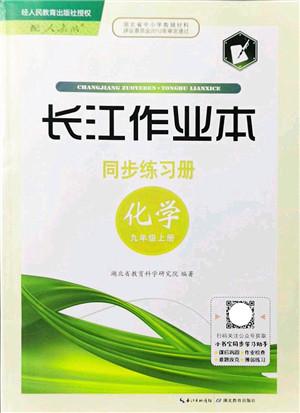 湖北教育出版社2021长江作业本同步练习册九年级化学上册人教版答案