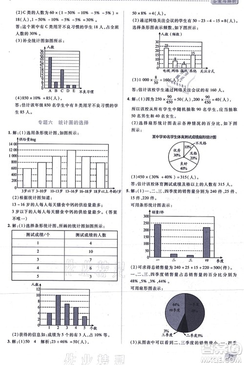 陕西师范大学出版总社有限公司2021绩优学案七年级数学上册北师大版答案