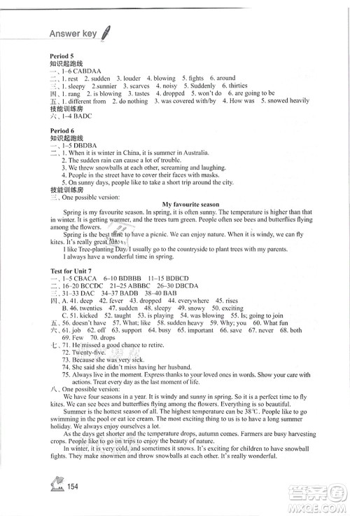 江苏凤凰教育出版社2021学习与评价八年级英语上册译林版答案 江苏凤凰教育出版社2021学习与评价八年级英语上册译林版答案