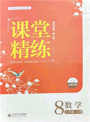 北京师范大学出版社2021课堂精练八年级数学上册北师大版四川专版答案