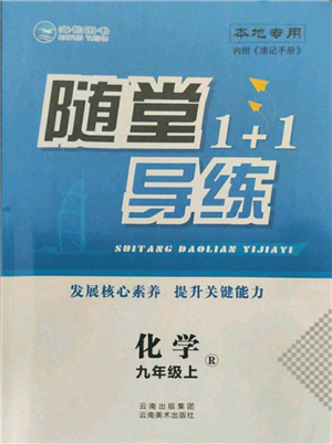 云南美术出版社2021随堂1+1导练九年级上册化学人教版参考答案 云南美术出版社2021随堂1+1导练九年级上册化学人教版参考答案