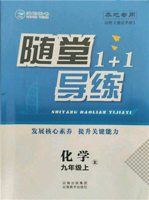 云南美术出版社2021随堂1+1导练九年级上册化学人教版参考答案