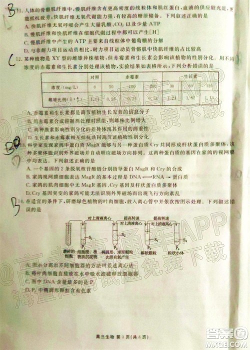 茂名市五校联盟2022届高三第一次联考试题生物试题及答案 茂名市五校联盟2022届高三第一次联考试题生物试题及答案
