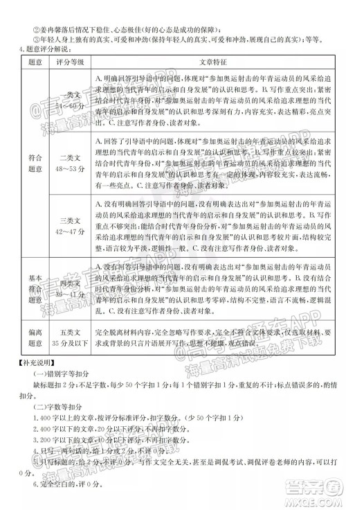 2022届湖南金太阳高三10月联考语文试卷及答案 2022届湖南金太阳高三10月联考语文试卷及答案