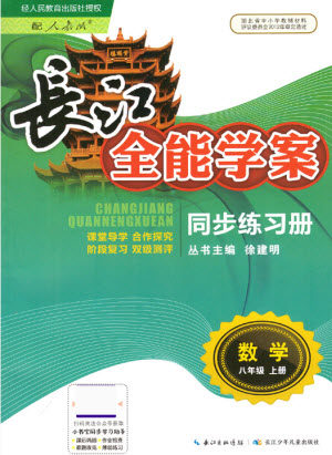 长江少年儿童出版社2021长江全能学案同步练习册数学八年级上册人教版答案