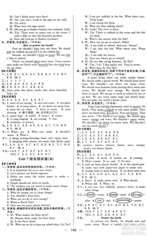 宁夏人民教育出版社2021学霸提优大试卷六年级英语上册江苏国标版答案 宁夏人民教育出版社2021学霸提优大试卷六年级英语上册江苏国标版答案