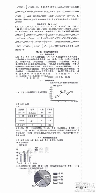 合肥工业大学出版社2021七天学案学练考七年级数学上册HK沪科版答案 合肥工业大学出版社2021七天学案学练考七年级数学上册HK沪科版答案