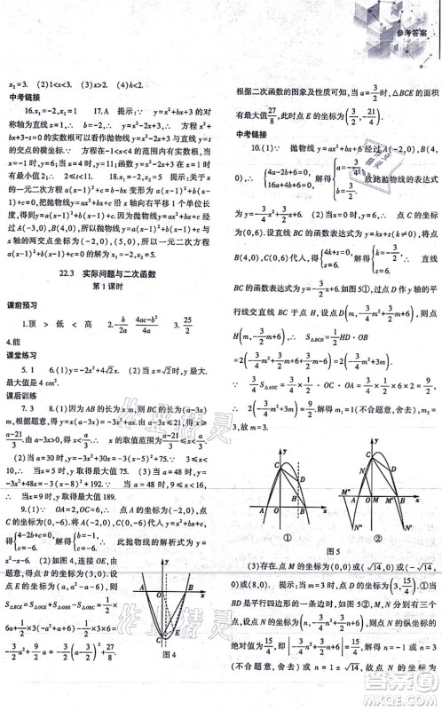 大象出版社2021初中同步练习册九年级数学上册人教版答案 大象出版社2021初中同步练习册九年级数学上册人教版答案