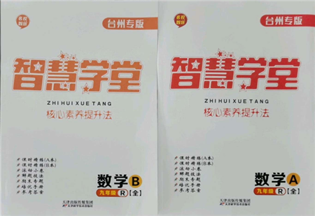 天津科学技术出版社2021智慧学堂核心素养提升法九年级数学人教版台州专版参考答案 天津科学技术出版社2021智慧学堂核心素养提升法九年级数学人教版台州专版参考答案