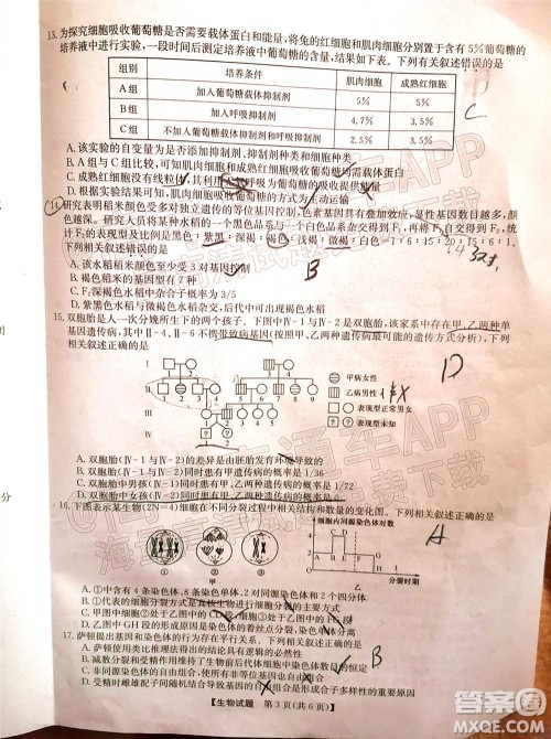 蒙城一中涡阳一中淮南一中怀远一中颍上一中2022届高三第一次五校联考生物试题及答案 蒙城一中涡阳一中淮南一中怀远一中颍上一中2022届高三第一次五校联考生物试题及答案