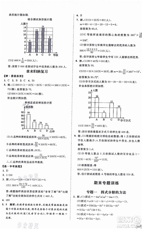 海南出版社2021新课程同步练习册八年级数学上册华东师大版答案