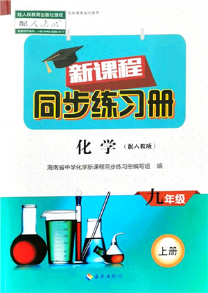 海南出版社2021新课程同步练习册九年级化学上册人教版答案