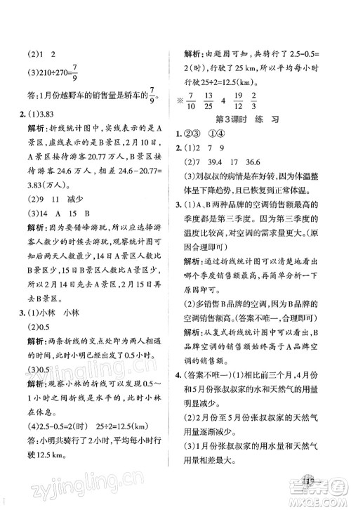 辽宁教育出版社2022PASS小学学霸作业本五年级数学下册RJ人教版答案 辽宁教育出版社2022PASS小学学霸作业本五年级数学下册RJ人教版答案