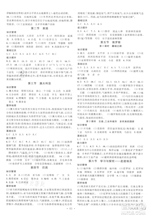 中国地图出版社2022名校课堂图文背记手册八年级地理下册中图版湖北三市专版参考答案