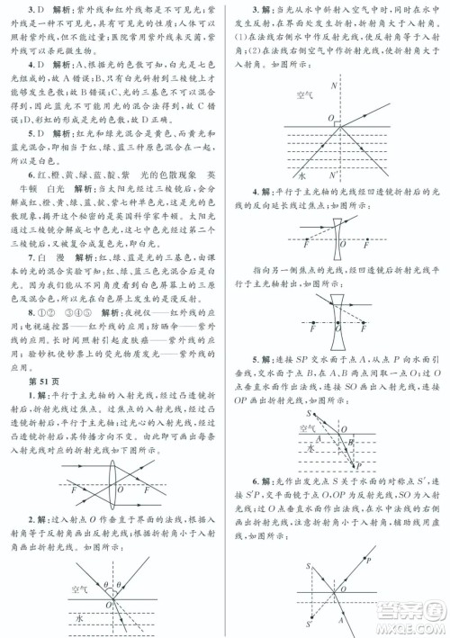 黑龙江少年儿童出版社2022寒假Happy假日八年级物理教科版答案