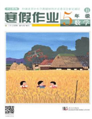 武汉出版社2022开心假期寒假作业五年级数学B版答案 武汉出版社2022开心假期寒假作业五年级数学B版答案