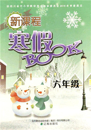 辽海出版社2022新课程寒假BOOK六年级合订本人教版答案